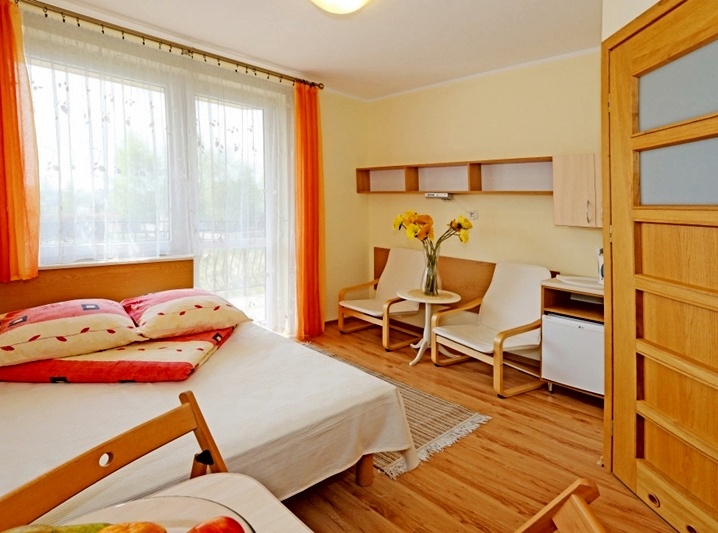 Villa SOLARIS Pokój 2-osobowy z łóżkiem małżeńskim na piętrze